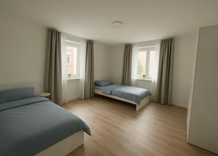 Apartamento 6-personen Mit Grossem Parkplatz, Kueche & Wlan Ideal Fuer Monteure Und Familien Gerolzhofen